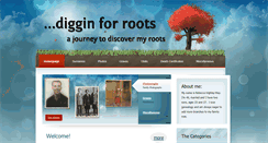 Desktop Screenshot of digginforroots.com