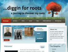 Tablet Screenshot of digginforroots.com